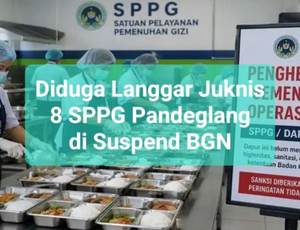 SPPG Menes 5 & 7 Lainya di Suspend BGN, DPC AMIRA Beri Apresiasi Tindakan Tegas BGN Juga Satgas MBG Pandeglang