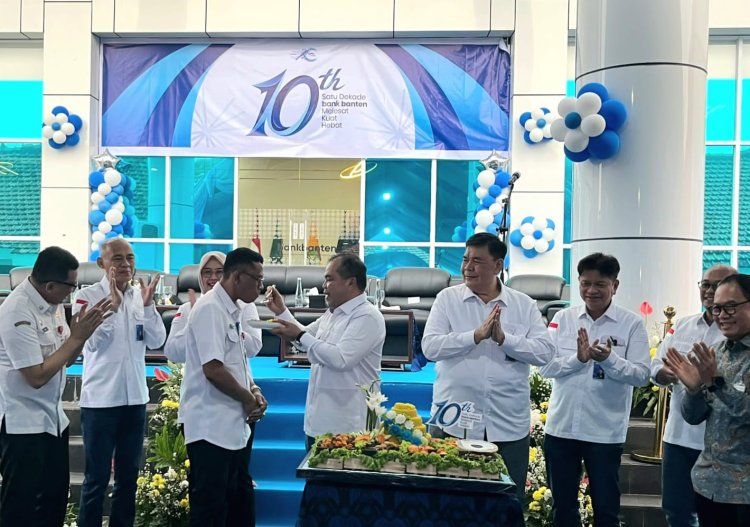 Pemprov Banten Apresiasi Kinerja Bank Banten di Usia ke-10
