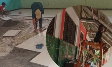 Pekerjaan di Subkan dan Keramik Lama Ditimpa Dengan Yang Baru, Revitalisasi SDN Pasirpanjang 2 Picung, Disoal DPC AMIRA Minta BPK RI & Kemendikbud Lakukan Audit Lapangan