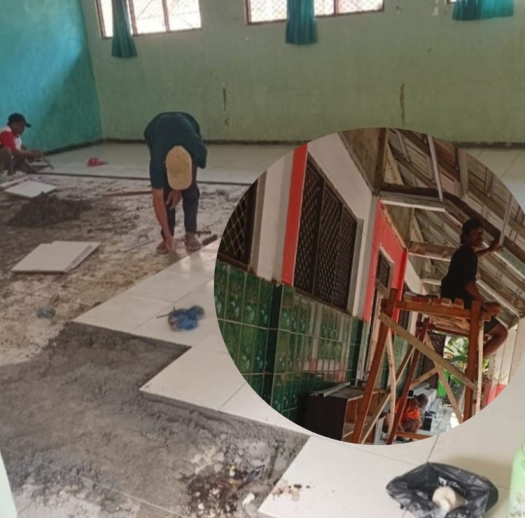 Pekerjaan di Subkan dan Keramik Lama Ditimpa Dengan Yang Baru, Revitalisasi SDN Pasirpanjang 2 Picung, Disoal DPC AMIRA Minta BPK RI & Kemendikbud Lakukan Audit Lapangan