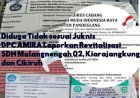 Diduga Menyalahi Aturan dan Juknis, DPC AMIRA Laporkan Kegiatan Revitalisasi Tiga SDN di Kecamatan Cibitung Pandeglang