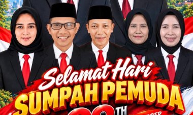 Selamat Hari Sumpah Pemuda Ke-98 Tahun 2026, Segenap Kelaurga Besar BKPSDM Pandeglang