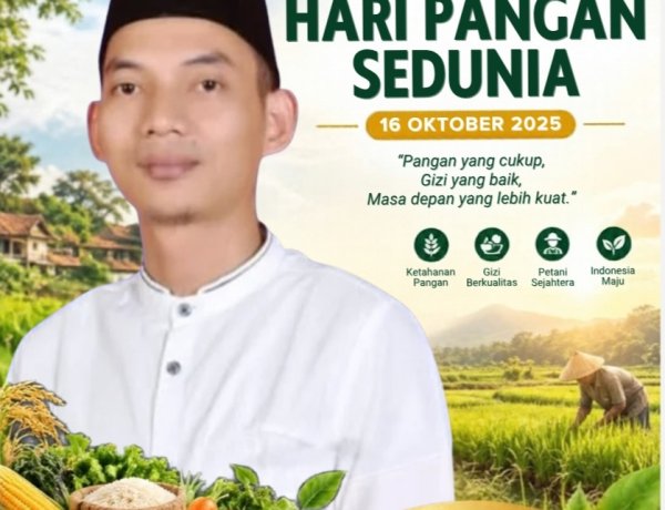 Direktur Jaringan Intelektual Nusantara (JIN) Sampaikan Selamat Hari Pangan Sedunia 16 Oktober 2026
